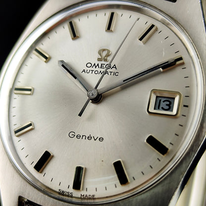 OMEGA Genéve Rare Config Steel Date 1969 [REF. 166.041]