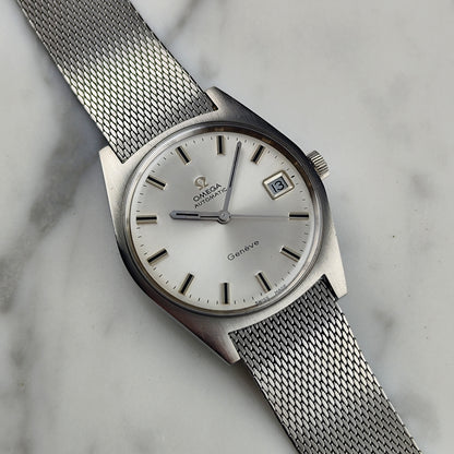OMEGA Genéve Rare Config Steel Date 1969 [REF. 166.041]