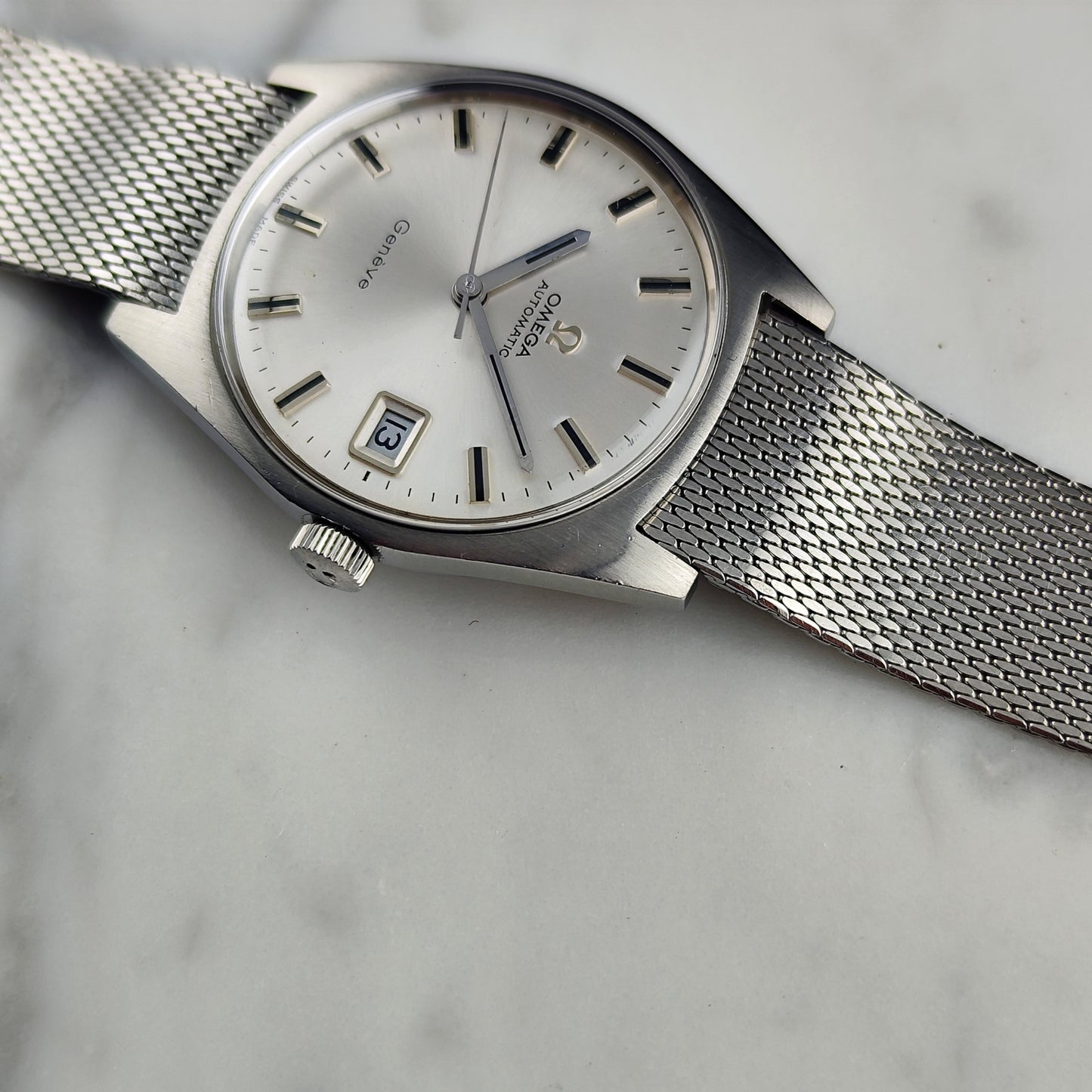 OMEGA Genéve Rare Config Steel Date 1969 [REF. 166.041]