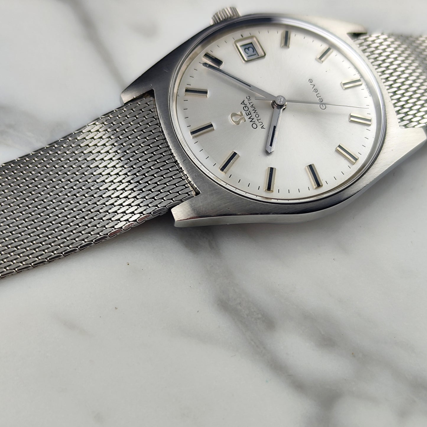 OMEGA Genéve Rare Config Steel Date 1969 [REF. 166.041]