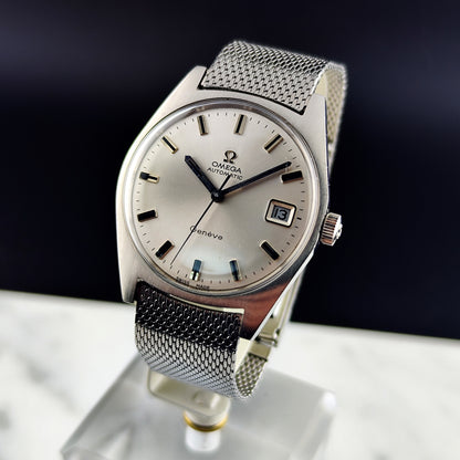 OMEGA Genéve Rare Config Steel Date 1969 [REF. 166.041]