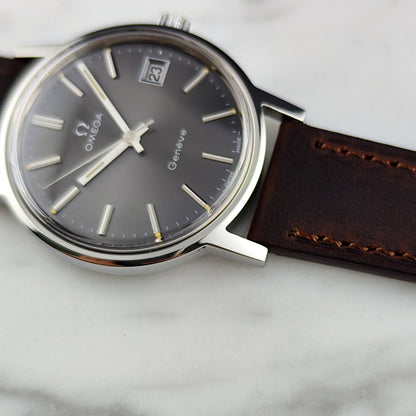 OMEGA Genéve Rare Grey Dial 1974 Serviced 07/2026 [REF. 136.0099]