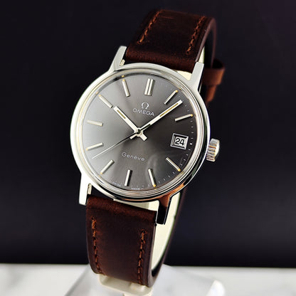 OMEGA Genéve Rare Grey Dial 1974 Serviced 07/2026 [REF. 136.0099]