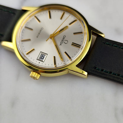 Omega Genéve Gold White Dial 1974 with Box [REF. 136.0104]