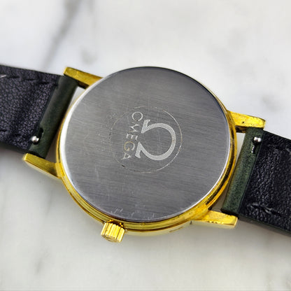 Omega Genéve Gold White Dial 1974 with Box [REF. 136.0104]