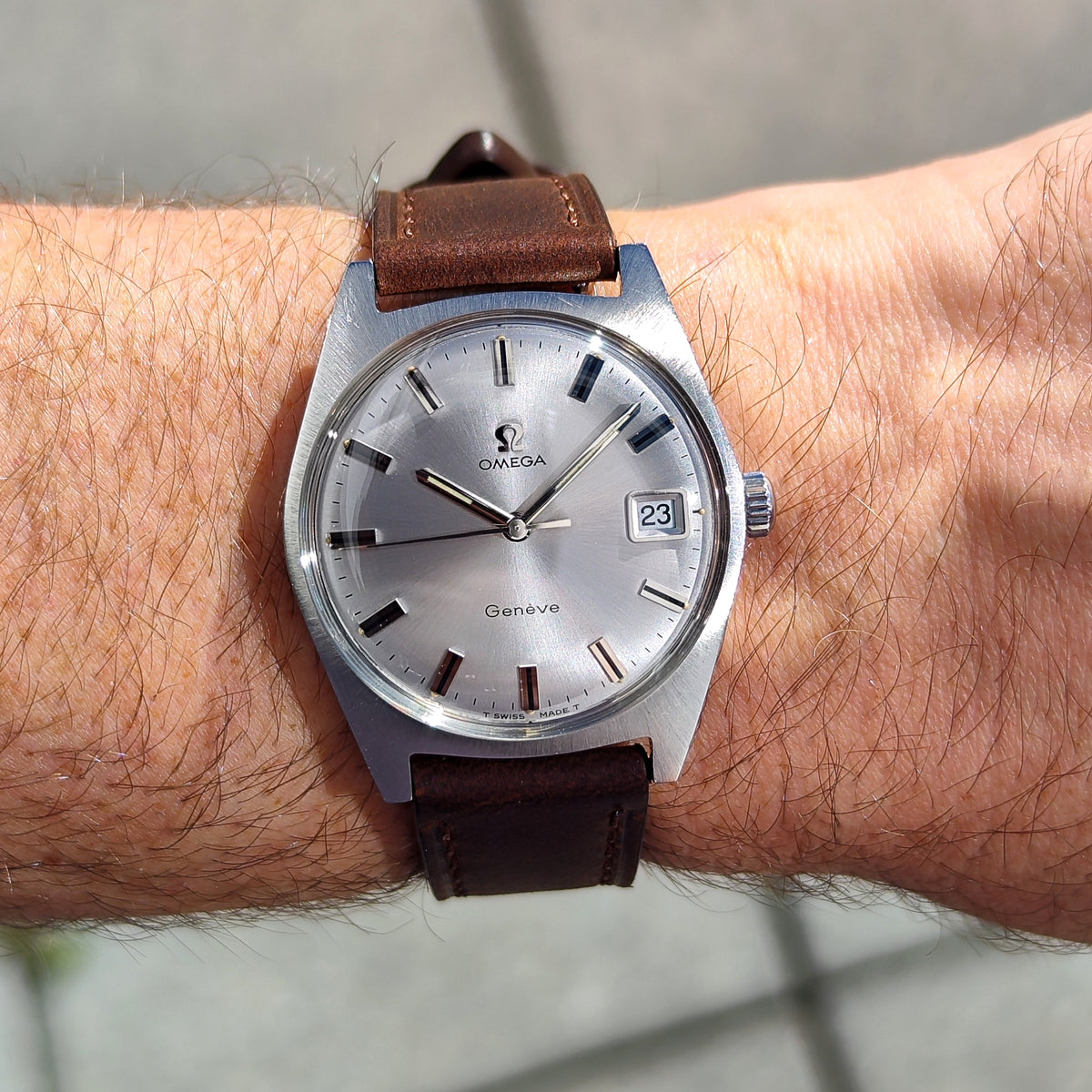 Omega Genéve Silver Dial Date Mint+ 1970 Serviced 09/2026 [REF. 136.041]