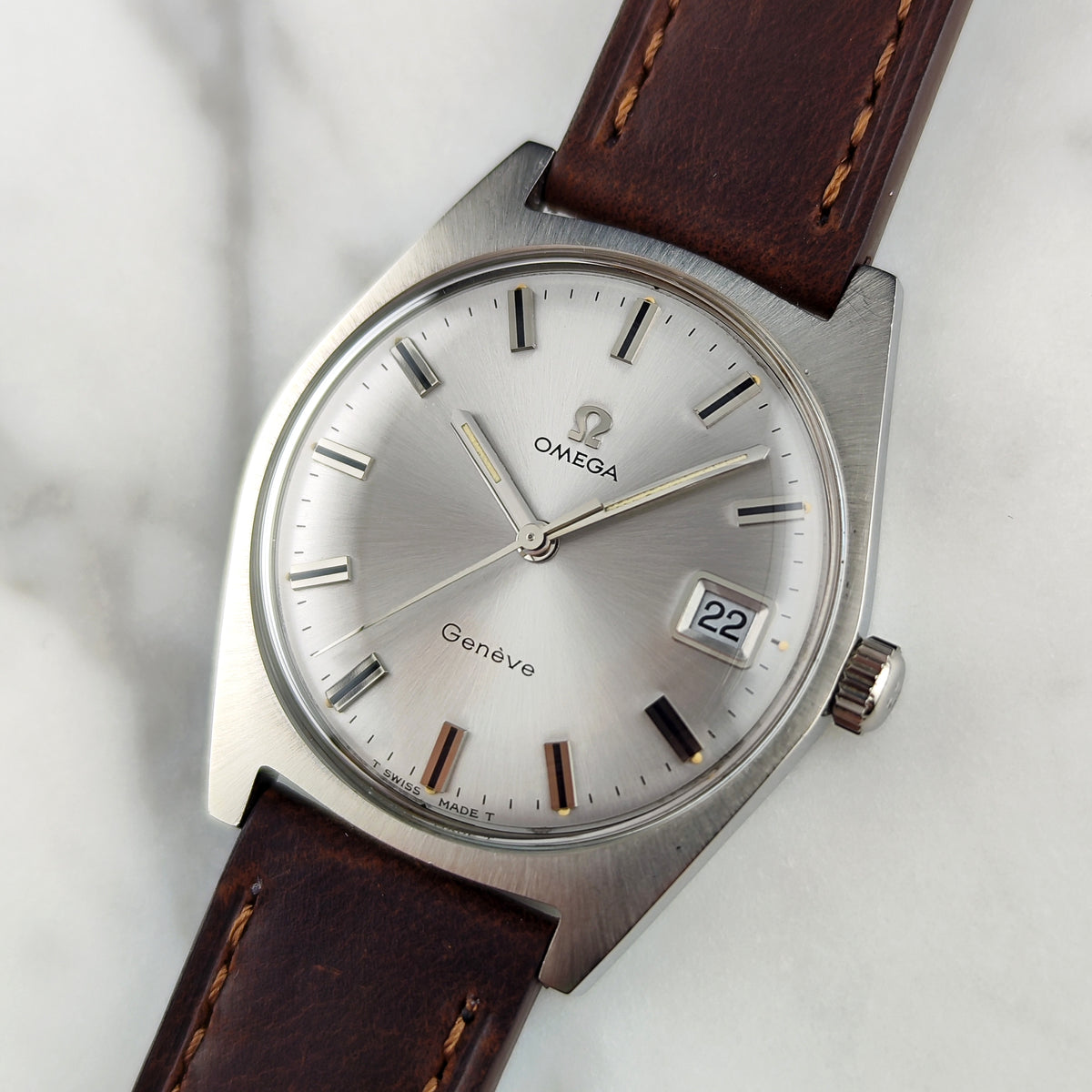 Omega Genéve Silver Dial Date Mint+ 1970 Serviced 09/2026 [REF. 136.041]