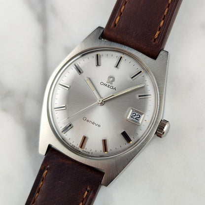 Omega Genéve Silver Dial Date Mint+ 1970 Serviced 09/2026 [REF. 136.041]