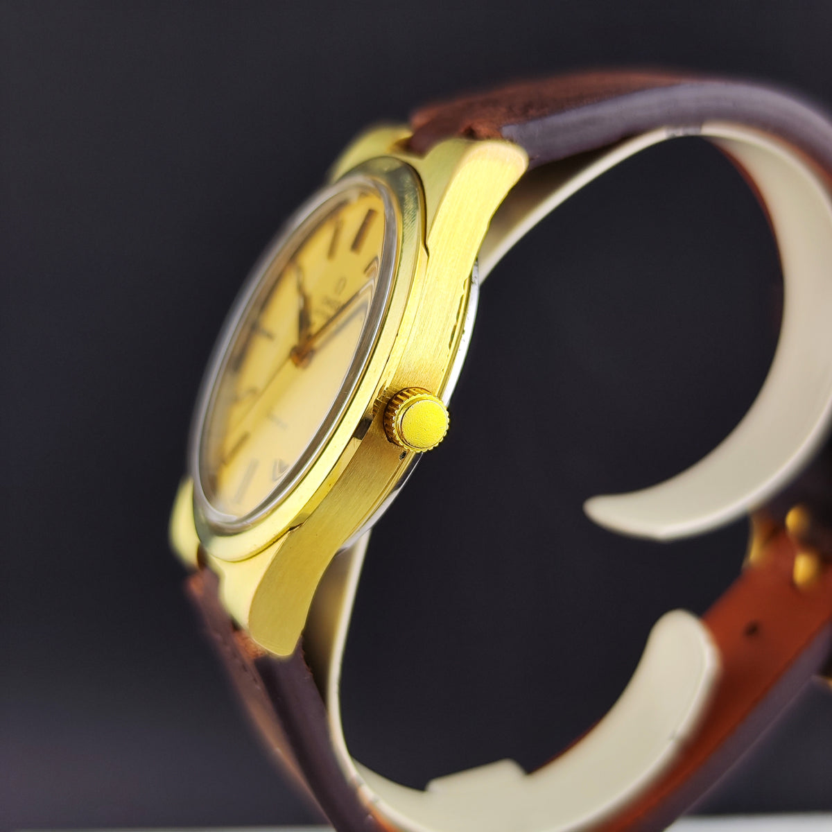 Omega Genéve Gold Dial Date 1973 [REF. 166.0173]