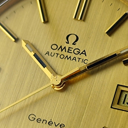 Omega Genéve Gold Dial Date 1973 [REF. 166.0173]