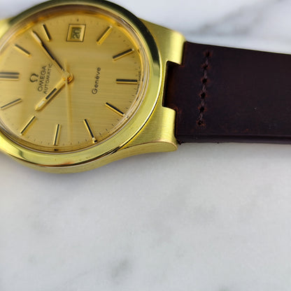 Omega Genéve Gold Dial Date 1973 [REF. 166.0173]