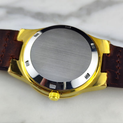 Omega Genéve Gold Dial Date 1973 [REF. 166.0173]