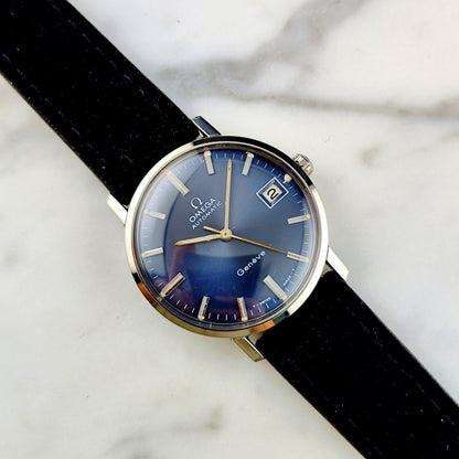 OMEGA Genève "Seamaster De Ville" Blue Dial 1964 [REF. 136.010]