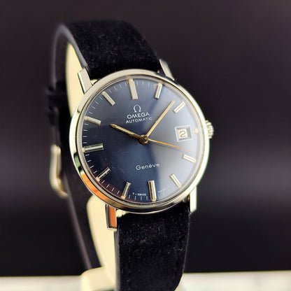OMEGA Genève "Seamaster De Ville" Blue Dial 1964 [REF. 136.010]