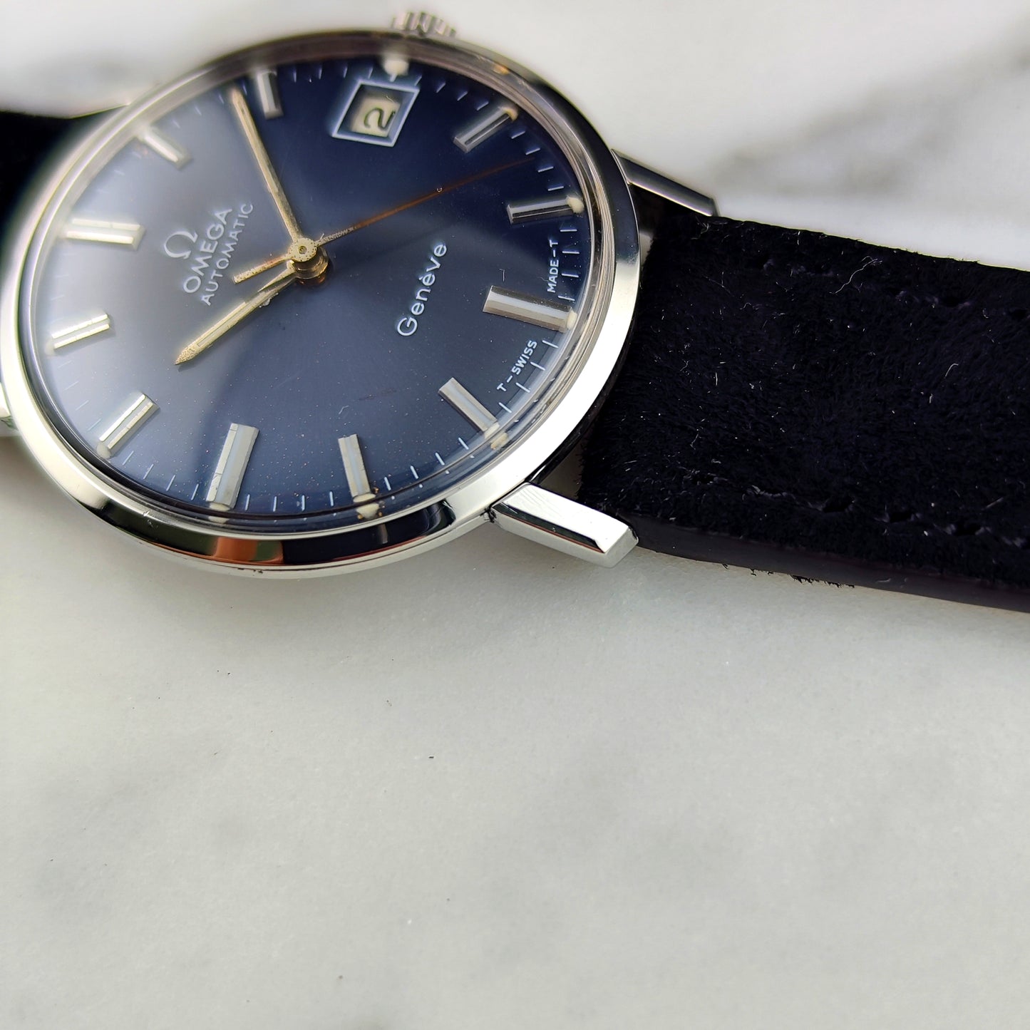 OMEGA Genève "Seamaster De Ville" Blue Dial 1964 [REF. 136.010]