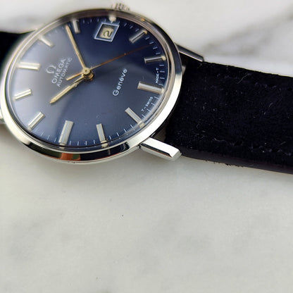 OMEGA Genève "Seamaster De Ville" Blue Dial 1964 [REF. 136.010]