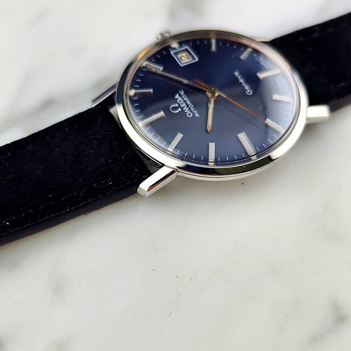 OMEGA Genève "Seamaster De Ville" Blue Dial 1964 [REF. 136.010]