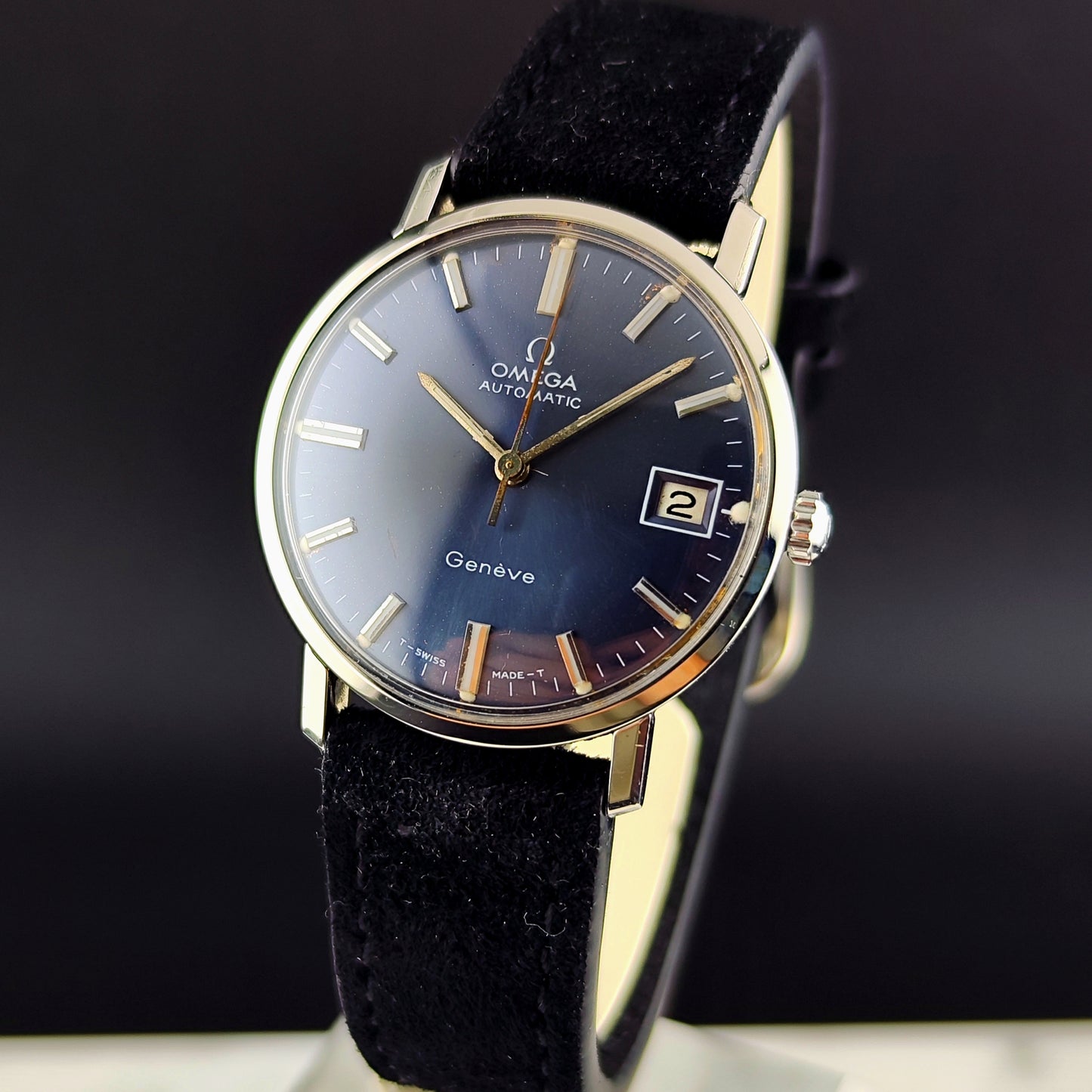 OMEGA Genève "Seamaster De Ville" Blue Dial 1964 [REF. 136.010]