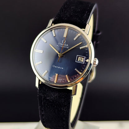 OMEGA Genève "Seamaster De Ville" Blue Dial 1964 [REF. 136.010]