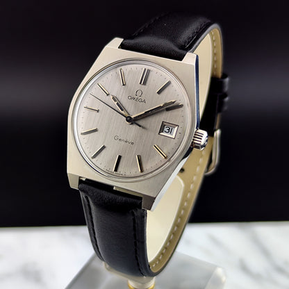 OMEGA Genéve Silver Date Serviced [REF. 136.0049]