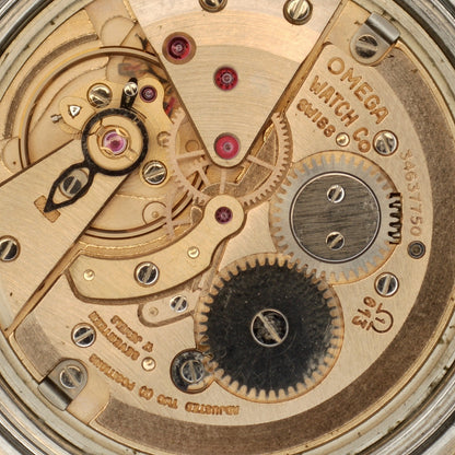 OMEGA Genéve Silver Date Serviced [REF. 136.0049]