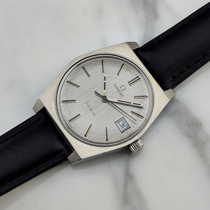 OMEGA Genéve Silver Date Serviced [REF. 136.0049]