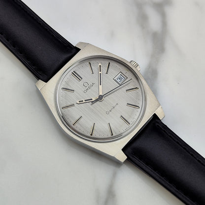 OMEGA Genéve Silver Date Serviced [REF. 136.0049]