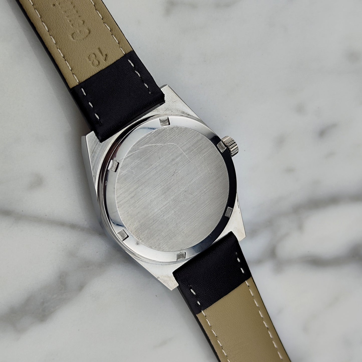 OMEGA Genéve Silver Date Serviced [REF. 136.0049]