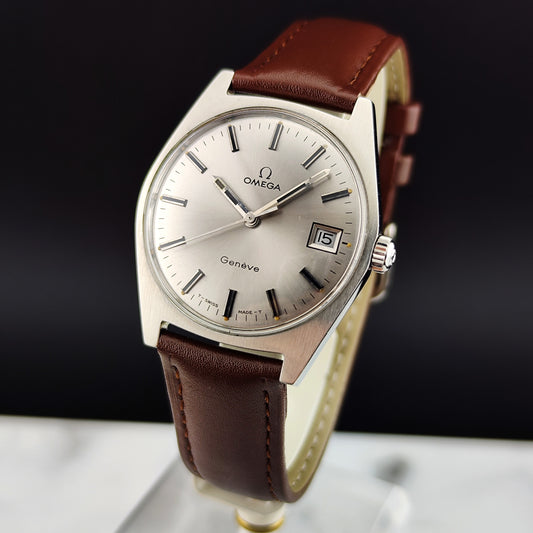 OMEGA Genéve Silver Dial Date 1970 Serviced 03/2026 [REF. 136.041]