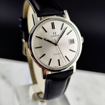 OMEGA Genéve Silver Dial Date Mint 1972 Serviced 04/2026 [REF. 136.0099]