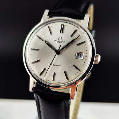OMEGA Genéve Silver Dial Date Mint 1972 Serviced 04/2026 [REF. 136.0099]