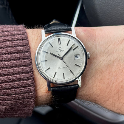 OMEGA Genéve Silver Dial Date Mint 1972 Serviced 04/2026 [REF. 136.0099]