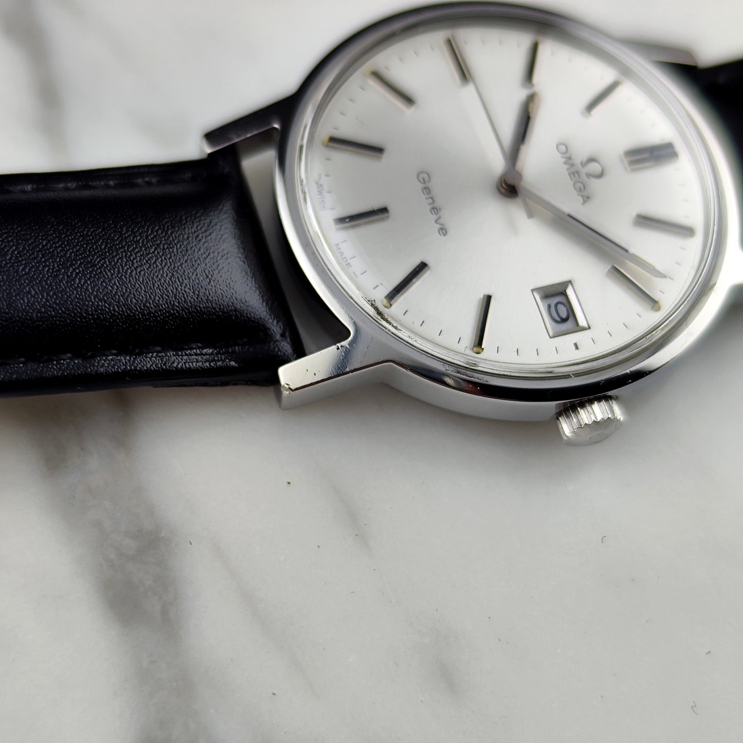 OMEGA Genéve Silver Dial Date Mint 1972 Serviced 04/2026 [REF. 136.0099]
