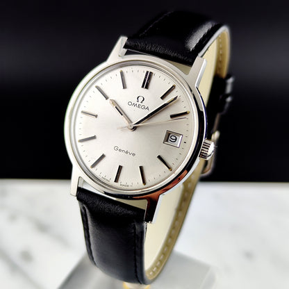 OMEGA Genéve Silver Dial Date Mint 1972 Serviced 04/2026 [REF. 136.0099]