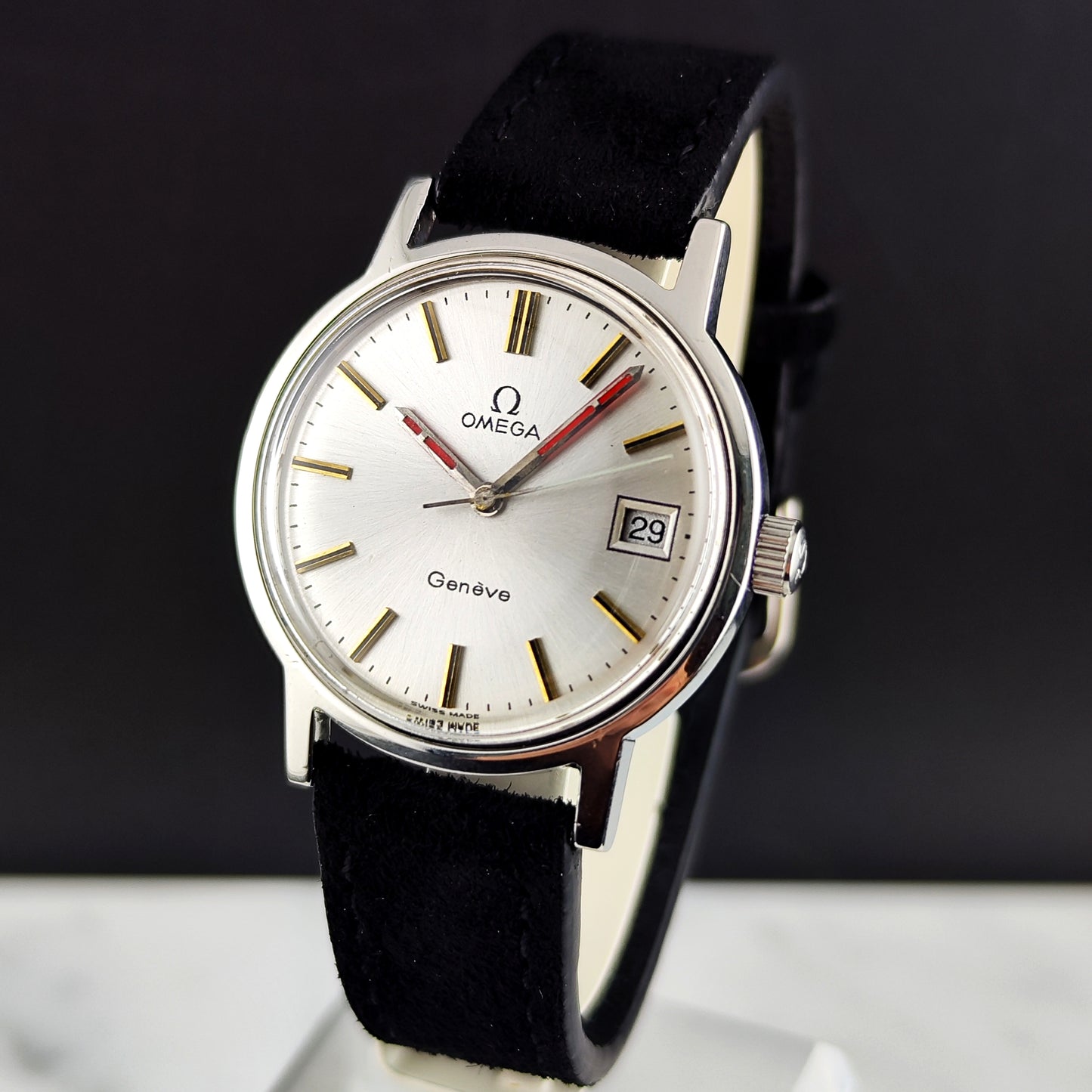 Omega Genéve Silver Dial Steel Date 1972 [REF. 136.0104]