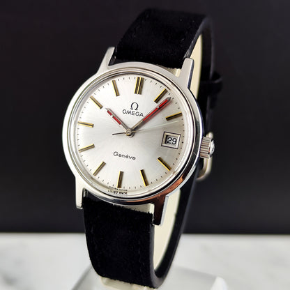 Omega Genéve Silver Dial Steel Date 1972 [REF. 136.0104]