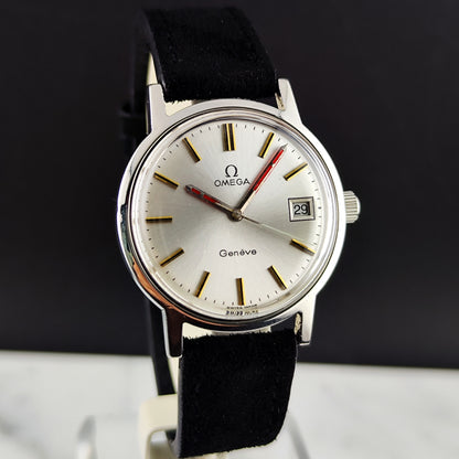 Omega Genéve Silver Dial Steel Date 1972 [REF. 136.0104]