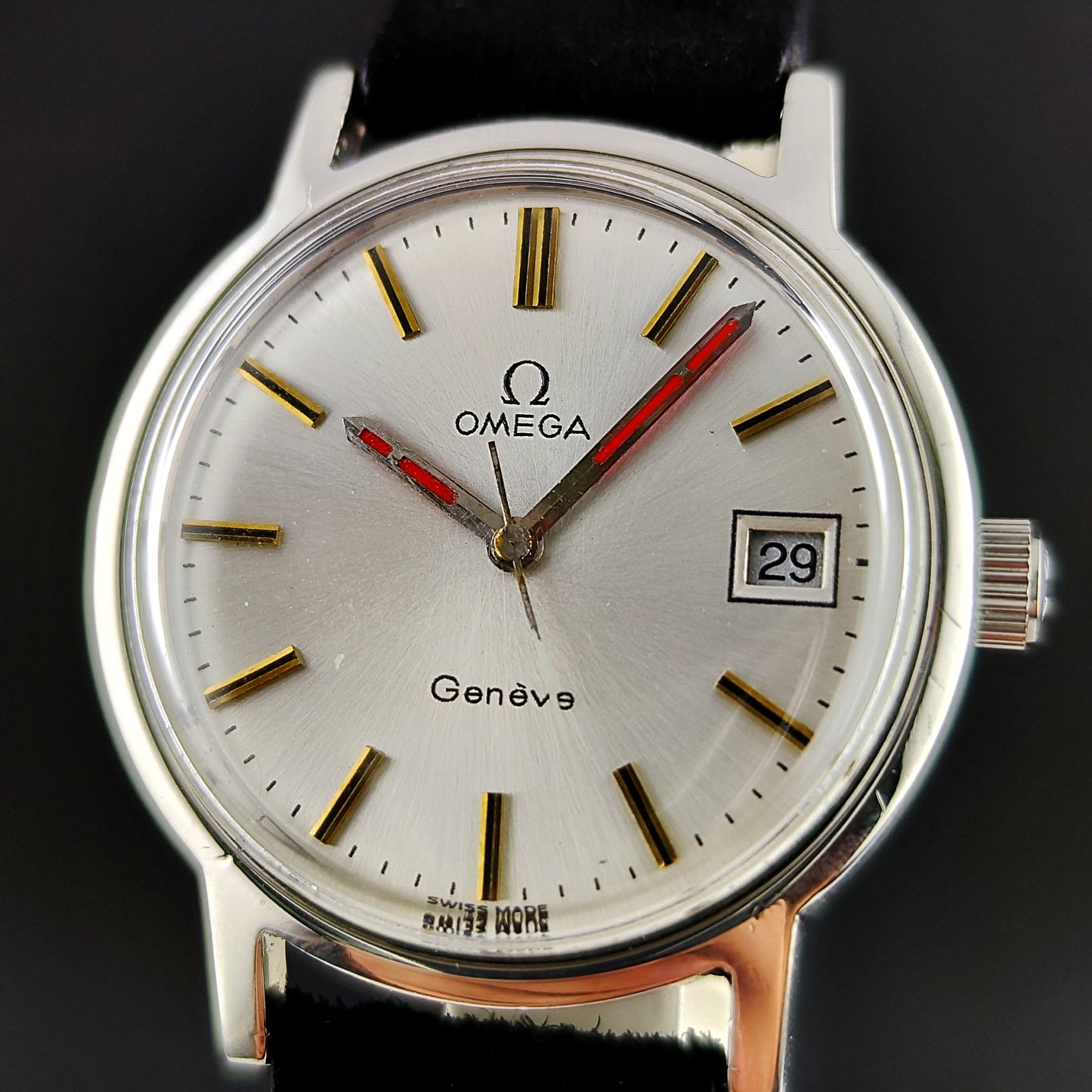 Omega Genéve Silver Dial Steel Date 1972 [REF. 136.0104]