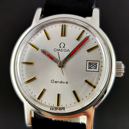 Omega Genéve Silver Dial Steel Date 1972 [REF. 136.0104]