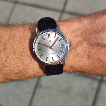 Omega Genéve Silver Dial Steel Date 1972 [REF. 136.0104]