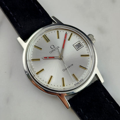 Omega Genéve Silver Dial Steel Date 1972 [REF. 136.0104]