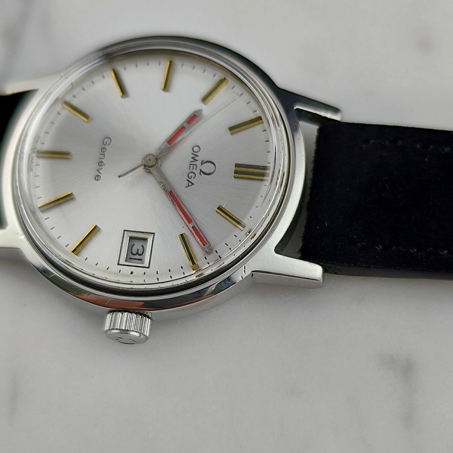 Omega Genéve Silver Dial Steel Date 1972 [REF. 136.0104]