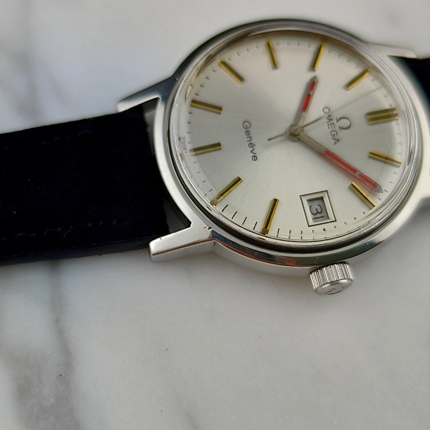 Omega Genéve Silver Dial Steel Date 1972 [REF. 136.0104]