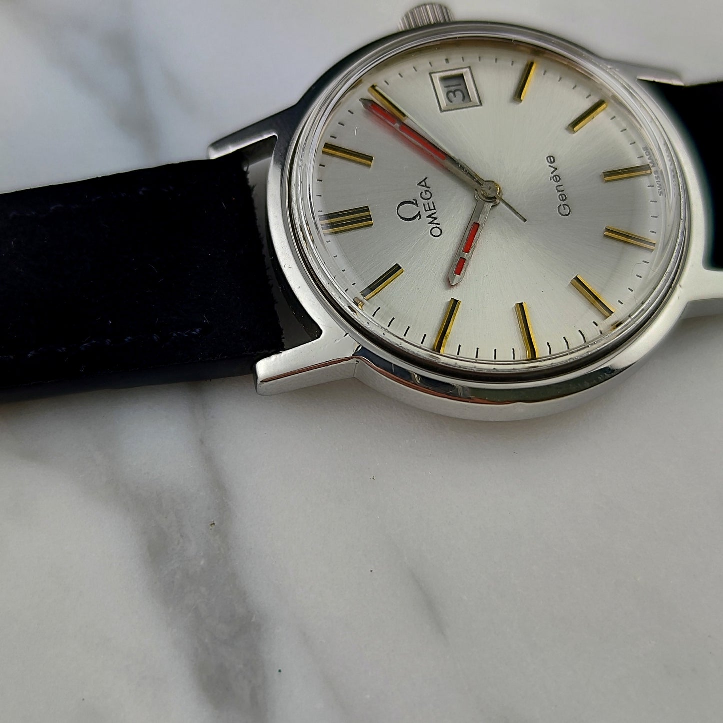 Omega Genéve Silver Dial Steel Date 1972 [REF. 136.0104]