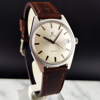 OMEGA Genéve Silver Dial Unpolished Mint+ 1969 [REF. 136.041]