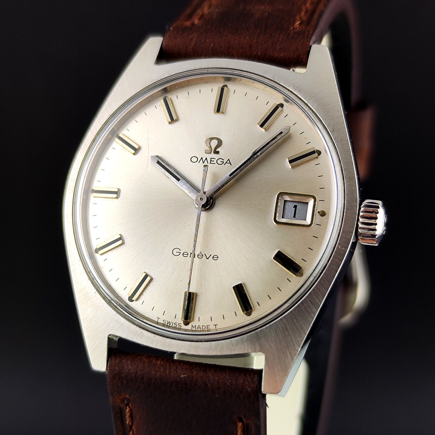 OMEGA Genéve Silver Dial Unpolished Mint+ 1969 [REF. 136.041]