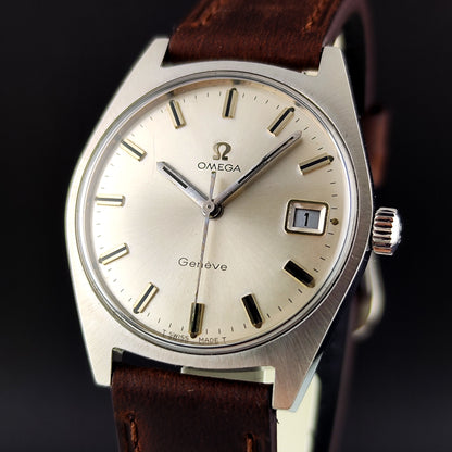OMEGA Genéve Silver Dial Unpolished Mint+ 1969 [REF. 136.041]