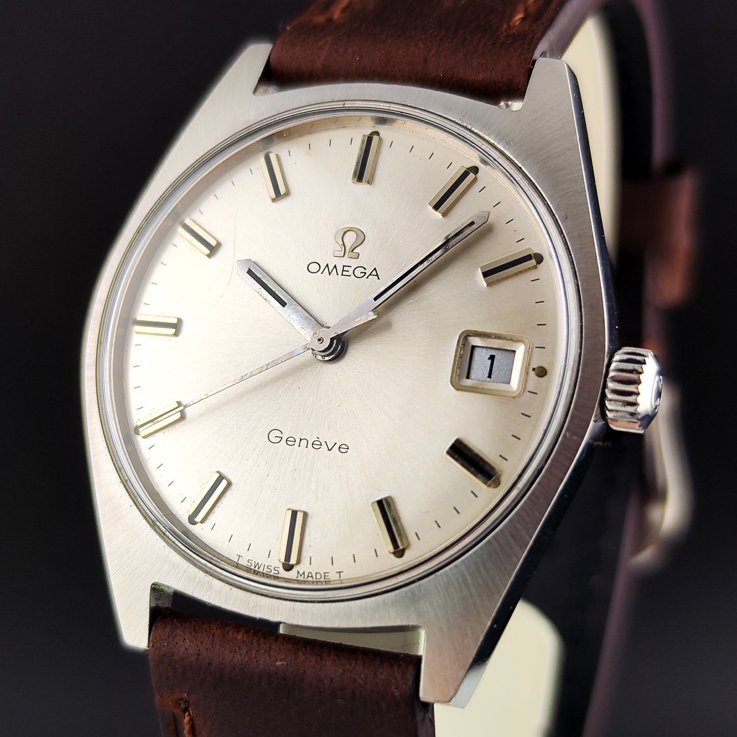 OMEGA Genéve Silver Dial Unpolished Mint+ 1969 [REF. 136.041]