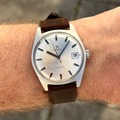 OMEGA Genéve Silver Dial Unpolished Mint+ 1969 [REF. 136.041]