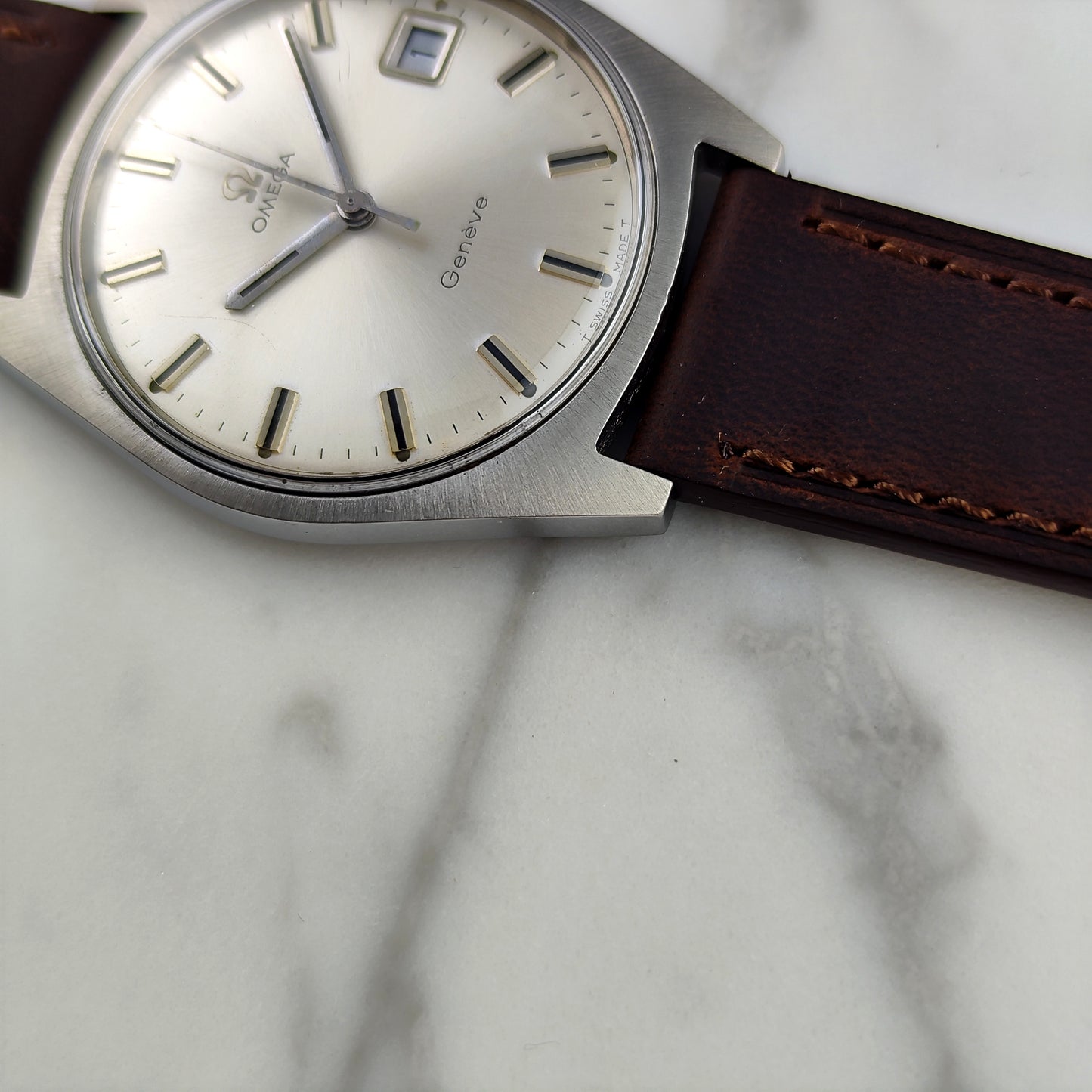OMEGA Genéve Silver Dial Unpolished Mint+ 1969 [REF. 136.041]